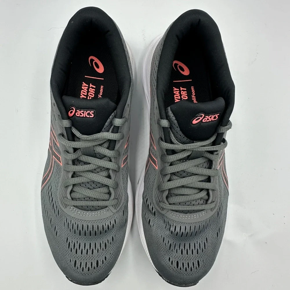 ASICS‎ GEL-Excite 6 Shoes Running Steel Grey Papaya Women 9 Athleisure Run Core
